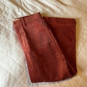 Madewell Cropped Wide Leg Corduroys 27